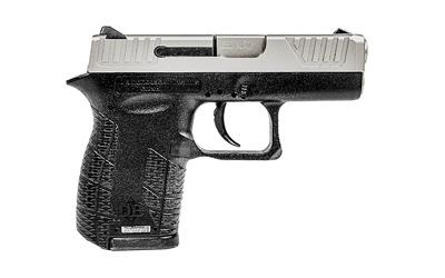 DB380, Semi-automatic, Striker Fired, Sub-Compact, 380 ACP, 2.8" Stainless Steel Barrel, Nickel Boron Coated Barrel and Slide, Black Polymer Frame, 6Rd, 1 Magazine DB0100E021