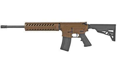 DB15CCBB, Semi-automatic Rifle, 223 Rem/556NATO, 16" Barrel, 1:9 Twist, Burnt Bronze Finish, 6 Position Stock, 30Rd, 10" Diamondback Aluminum T-marked 4-Rail DBF15CCBB