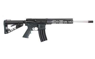 DB15 AR Rifle .223 Remington/5.56mm NATO 16 Inch Stainless Steel Barrel Rogers Super-Stoc 9.5 Inch M-Loc Rail Black Finish 30 Round
