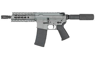 DB15PTG7, Semi-automatic Pistol, 223 Rem/556NATO, 7.5" Barrel, 1:9 Twist, Aluminum Frame, Tactical Gray Finish, Standard A2 Pistol Grip, 30Rd, Diamondback Aluminum Modified Four Rail Handguard DB15PTG7