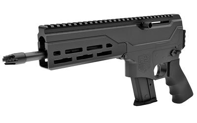 DBX57, Semi-automatic Pistol, 5.7X28MM, 8" Barrel, 1/2"x28 Thread, DBX Muzzle Device, MLOK Handguard, Anodized Black Color, Aluminum Frame, Folding Brace, 20Rd, 1 Magazine Included DBX57BGFB