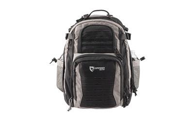 Defender Backpack, 600D Polyester, Shadow two tone Black and Steel 14-310SH