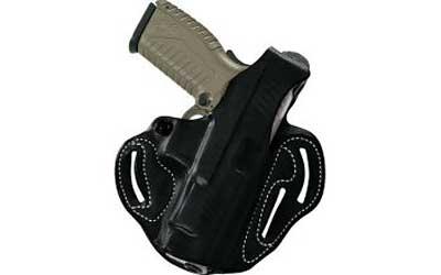 Thumb Break Scabbard Belt Holster, S&W Bodyguard .38 Special, Right Hand, Black Leather 001BAU8Z0