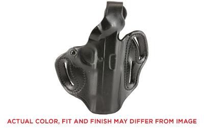 001, Thumb Break Scabbard, Belt Holster, Fits S&W J-Frame, Left Hand, Black Leather 001BB02Z0