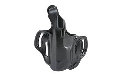 001, Thumb Break Scabbard, Belt Holster, Fits Hudson H9, Left Hand, Black Leather 001BB5IZ0