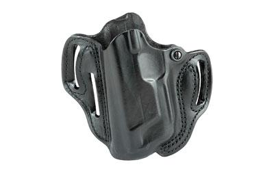 002, Speed Scabbard, Belt Holster, Fits Hudson H9, Left Hand, Black Leather 002BB5IZ0
