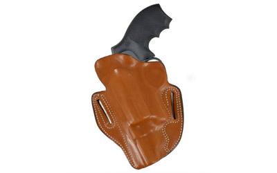 Speed Scabbard Belt Holster, Fits S&W Governor 2.75", Left Hand, Black Leather 002BBV1Z0