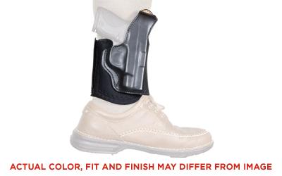 014, Die Hard, Ankle Holster, Fits Sig P238, Right Hand, Black Leather 014PC1CZ0