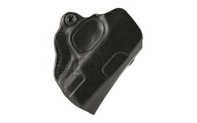 Mini Scabbard Belt Holster, Fits M&P45 Shield, Right Hand, Black Leather 019BA5EZ0