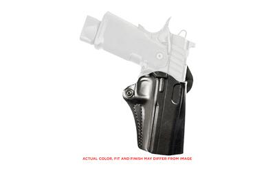 Mini Scabbard, Belt Holster, Fits Springfield Prodigy 4.25", Leather, Right Hand, Black 019BA7WZ0