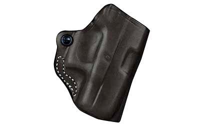Mini Scabbard Belt Holster, Fits Springfield XDM 3.8", Right Hand, Leather Material,  Black Finish 019BAI7Z0