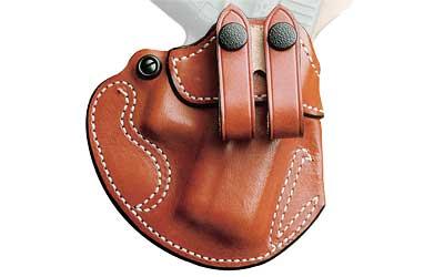 Cozy Partner Inside The Pant Holster, Fits S&W .380 Bodyguard With Laser, Right Hand, Tan Leather 028TAU7Z0