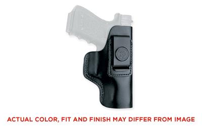 031, The Insider, Inside the Pants Holster, Fits M&P45 Shield And Mossberg MC1-SC, Left Hand, Black Leather 031BB5EZ0