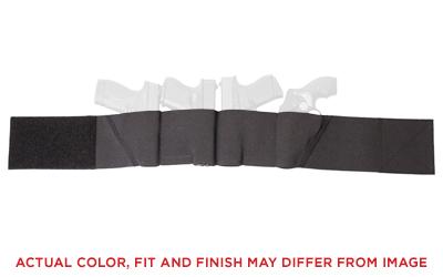061, Elastic Belly Band, Belly Hlstr, Fits SIZE 52-58, Ambidextrous, Black Nylon 061BJG5Z0