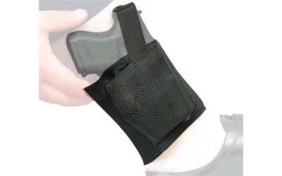 Apache Ankle Holster, Fits Glock 17/19/20/21/22/23, Right Hand, Black Leather 062BALAZ0