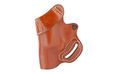 067, S.O.B. - Small of Back, Belt Holster, Fits S&W J-Frame, Right Hand, Tan Leather 067TA02Z0