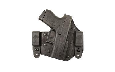 Intruder Inside The Pant Holster, Fits Glock 43, Right Hand, Leather & Black Kydex 105KA8BZ0
