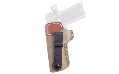 Sof-Tuck Inside The Pant Holster, Fits Beretta 84F, Sig P230, Right Hand, Tan Leather 106NA75Z0