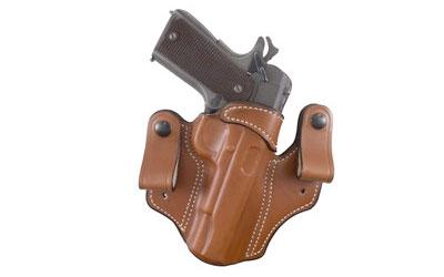 Mad Max Inside The Pant Holster, Fits 1911 Officer/Commander/Government 5", Right Hand, Black Leather 112BA21Z0