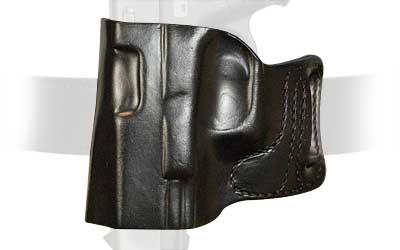 E-GAT Slide Belt Holster, Fits Glock 17/19/22/23/36, Left Hand, Black Leather 115BBB2Z0
