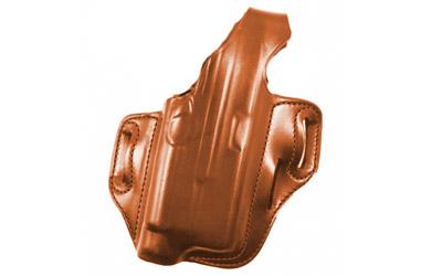 TAC-LITE Belt Holster, Fits Glock 17/22 W/TLR-1 or X300, Right Hand, Tan Leather 117TAW8Z0