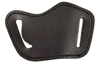 Simple Slide Belt Holster, Fits Medium/Large Autos and Revolvers, Right Hand, Leather Material, Black Finish 119BAG2Z0