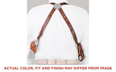 11D, New York Undercover, Shoulder Holster, Fits Sig P226, Right Hand, Black Leather 11DBA90G0