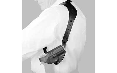 C.E.O. Shoulder Holster, Fits Glock 17, 19, 22, 23, 26, 27, Right Hand, Black 11ZBAB2Z0