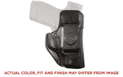 127, Inside Heat, Inside Waistband Holster, Fits Mossberg MC1SC and Naroh Arms N1, Right Hand, Black Leather 127BA0JZ0