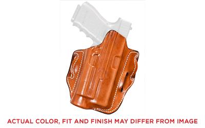 132, Speed-Lite, Belt Holster, Fits Glock 19, 23 w/ X300, Right Hand, Black Leather 132BA0GZ0