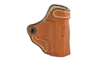 Criss-Cross Belt Holster, Fits Sig Sauer P238, Springfield 911, Kimber Micro Carry, Colt Mustang, Right Hand, Tan Leather 155TAP6Z0