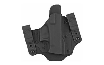 176, Intruder 2.0 Holster, FitsGlock 17/19/22/23/26/27/36/17 Gen5/19 Gen5/19x/45 , Right Hand, Black Kydex 176KAB2Z0