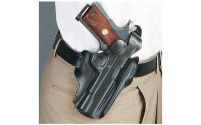 Scabbard (Cocked & Locked) Belt Holster, Fits Colt Officer, Para P10/12, Right Hand, Black 1CLBA79Z0