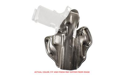 C&L Thumb Break Scabbard, Belt Holster, Fits Springfield Prodigy 4.25", Leather, Left Hand, Black 1CLBB7WZ0