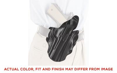 1CL, Scabbard (Cocked & Locked), Belt Holster, Fits 1911, Left Hand, Black Leather 1CLBBF9Z0