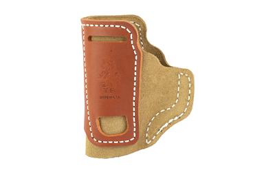 Transit, Inside Waistband Holster, Ambidextrous, Fits Ruger LCP II/LCP MAX, Taurus Spectrum, Leather and Kydex Construction, Tan 215NJ7FZ0