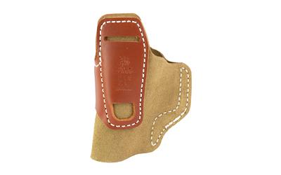 Transit, Inside Waistband Holster, Ambidextrous, Fits Glock 26/27/33, Walther PPS, Taurus PT111/PT140, Leather and Kydex Construction, Tan 215NJE1Z0