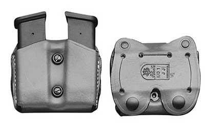 Double Magazine Pouch, Fits 9MM, Ambidextrous, Black A01BJEEZ0