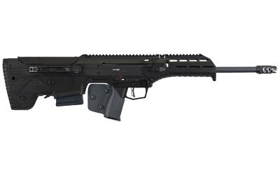 MDRX, Semi-automatic, Bullpup, 308 Winchester, 20" Barrel, 1:10 Twist, Threaded 5/8-24, Black, Shark Fin Grip, 1 Mag, 10Rd, Forward Eject MDR-RF-A2010-FEC-B