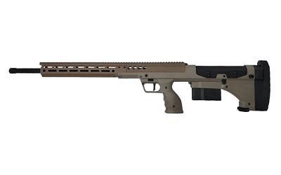 SRSM2 Standard, Bullpup, Bolt Action Rifle, 6.5 Creedmoor, 26" Barrel, Threaded 5/8x24, Matte Finish, Flat Dark Earth, Free Float M-LOK Handguard, Right Hand, 6 Rounds, 1 Magazine SRS-RF-M-D26R-FF