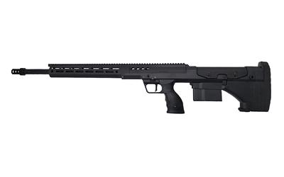 SRSM2 Standard, Bullpup, Bolt Action Rifle, 338 Lapua, 26" Barrel, Threaded 3/4x24, Matte Finish, Black, Free Float M-LOK Handguard, Right Hand, 5 Rounds, 1 Magazine SRS-RF-M-G26R-BB
