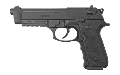 REGARD MC, Semi-automatic, DA/SA, Full Size, 9MM, 4.9" Barrel, Alloy Frame, Black Finish, Synthetic Grips, Ambidextrous Safety, Decocker, Accessory Rail, Fixed Sights, 18Rd GIRSREGARDMC9MMBL