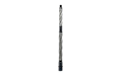 BRL 16, 223 Wylde, 16" Spiral Fluted Barrel, 1:8 Twist, 1/2X28, Mid-length, Nitride Finish, Black BRL-16-BN-SPRL-223