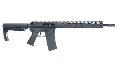 HDR-15 Stars, Semi-Automatic Rifle, AR, 223 Wylde, 16" Barrel, Stars and Stripes Receiver Relief Cut, Anodized Finish, Black, 13.7" M-LOK Free Float Handguard, Magpul MOE Grip, Mission First Tactical Collapsible Stock, 30 Rounds, 1 Magazine HDR-15-SS