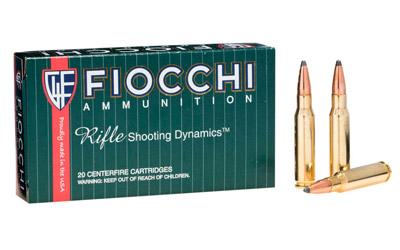 Fiocchi Rifle, 308Win, 180 Grain, Pointed Soft Point 308C