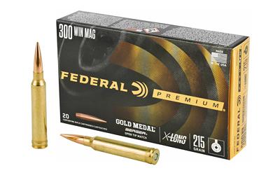 Gold Medal, Berger, 300 Win, 215 Grain, 20 Round Box GM300WMBH1