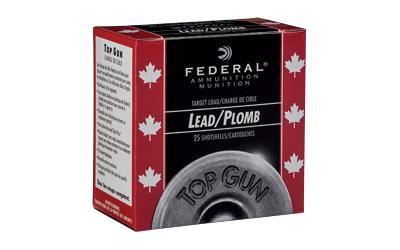 Top Gun, Orange/White, 12 Gauge 2.75", #8, 1 1/8 oz, 25 Round Box TGL12C8