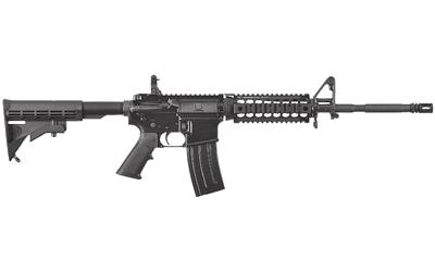 FN15, Patrol, Semi-automatic Rifle, 223 Rem/556NATO, 16" Barrel, Black Finish, Collapsible Stock, 1-30Rd, Flip Up Rear Sights, Quad Rail 36309