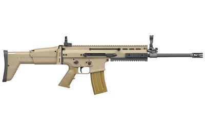 SCAR, Semi-automatic Rifle, 223 Rem, 556NATO, 16"Barrel, Flat Dark Earth Synthetic Stock, Adjustable Sights, 30Rd, American Made 98501-1