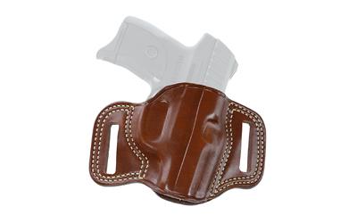 Combat Master Belt Holster, Fits Sig P365, Right Hand, Tan Leather CM838